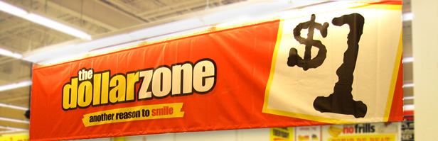 No Frills banner